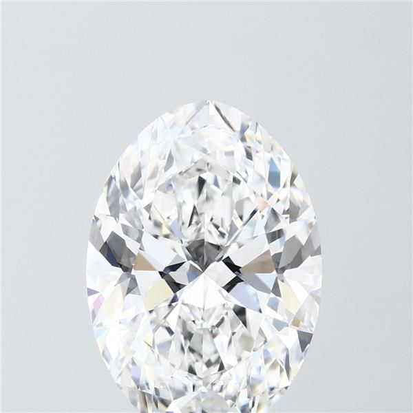 6.07 ct. oval Lab Grown Diamond front image