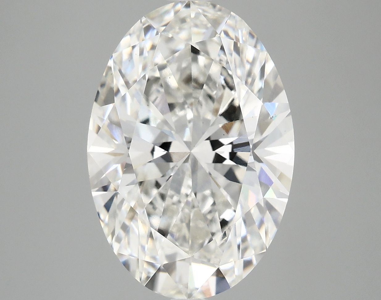 5.01 ct. oval Lab Grown Diamond front image