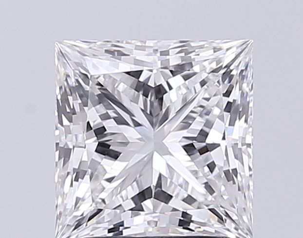 2.71 ct. princess Lab Grown Diamond front image
