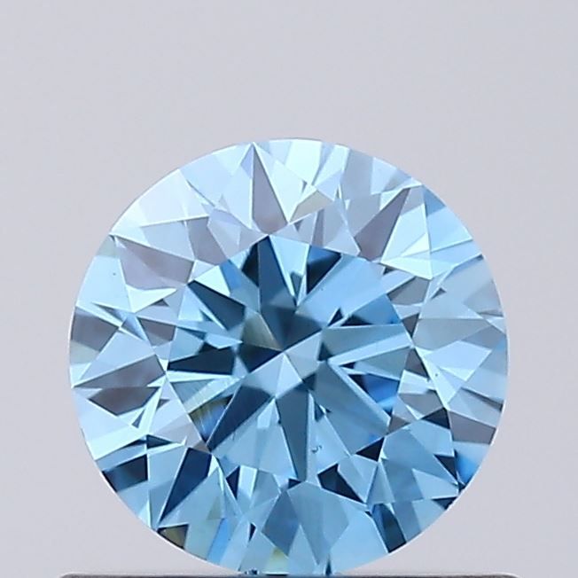 0.51 CT Fancy Vivid Blue ROUND