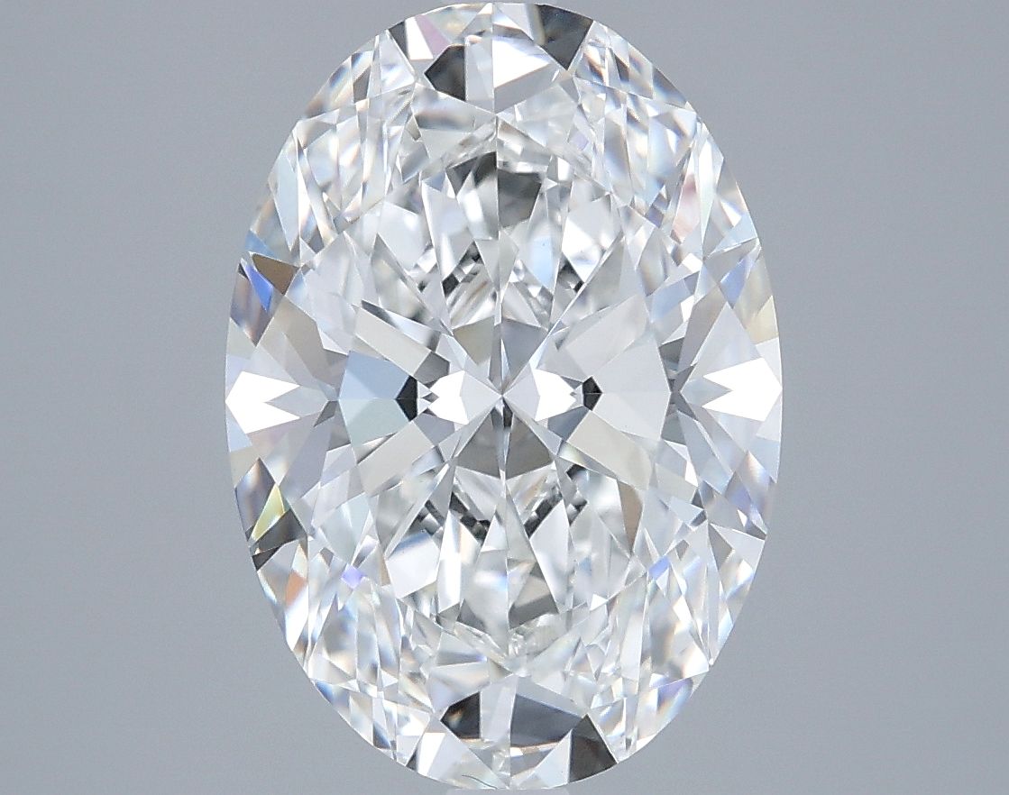 4.53 ct. oval Lab Grown Diamond front image