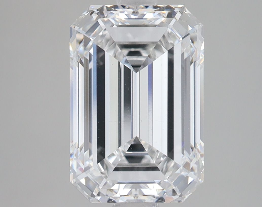 Diamant Émeraude 3.57 ct - Couleur E - Pureté VS2