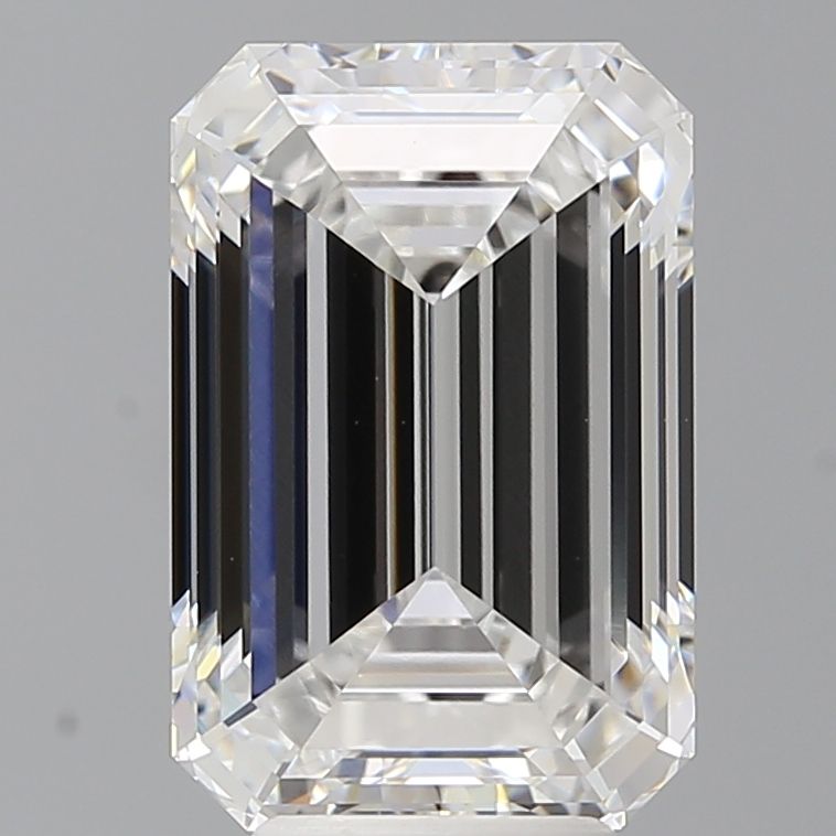 5.55 ct. emerald Lab Grown Diamond front image