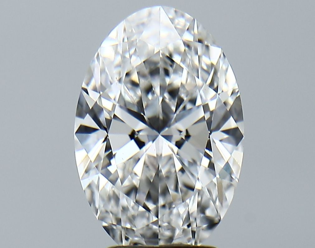 3.06 ct. oval Lab Grown Diamond front image