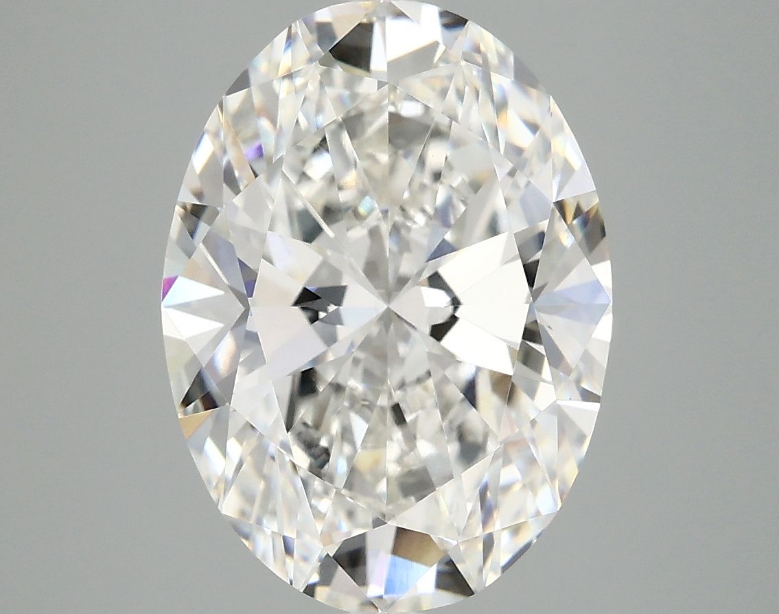 5.00 ct. oval Lab Grown Diamond front image