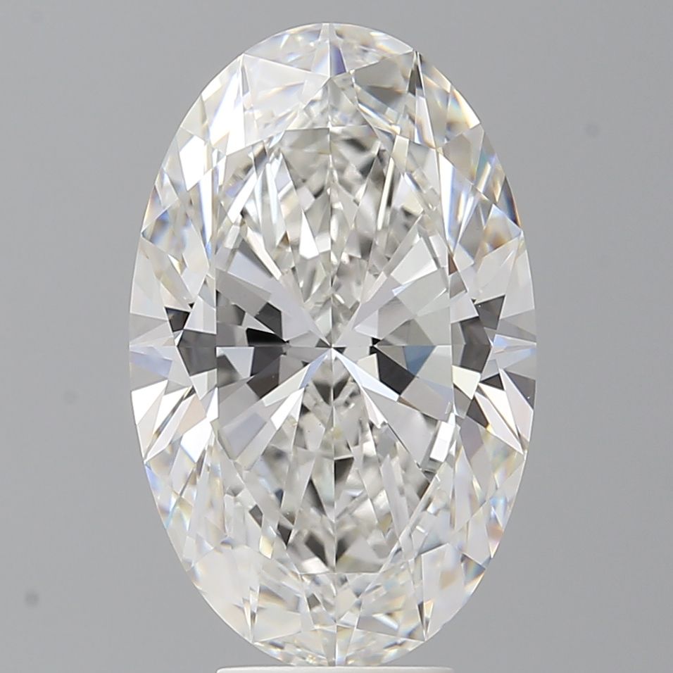 6.59 ct. oval Lab Grown Diamond front image