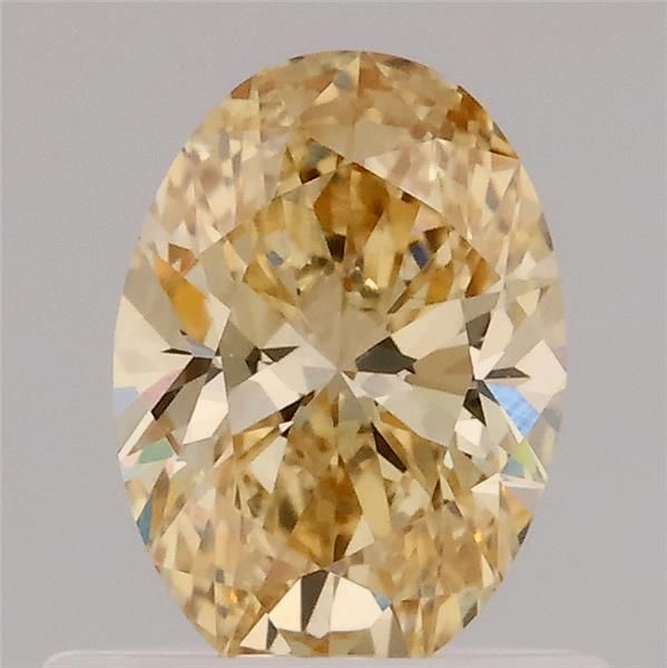0.59 CT Fancy Intense Yellow OVAL