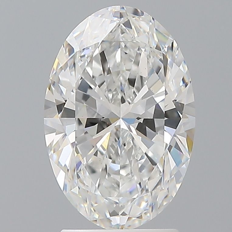 2.55 ct. oval Lab Grown Diamond front image