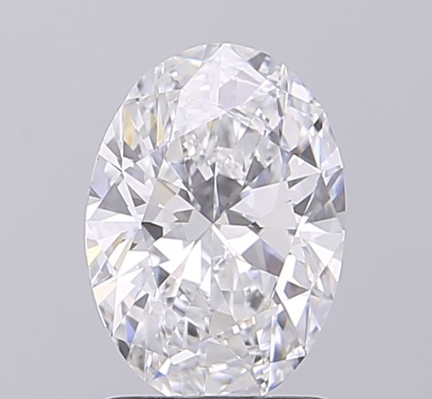 1.38 ct. oval Lab Grown Diamond front image