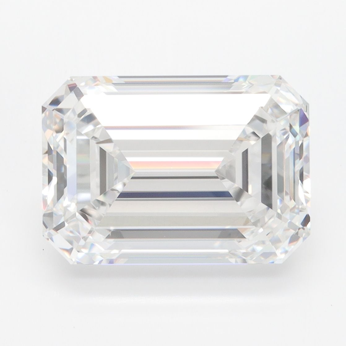 5.55 ct. emerald Lab Grown Diamond front image
