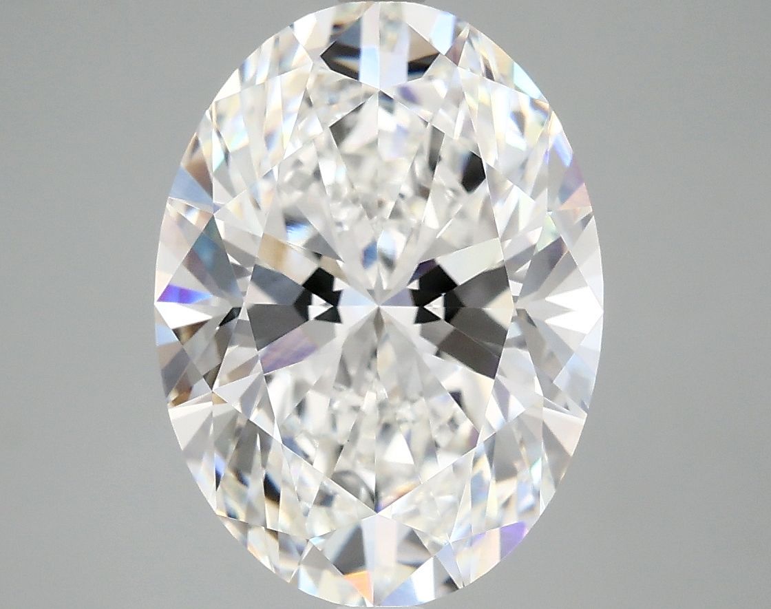 5.09 ct. oval Lab Grown Diamond front image
