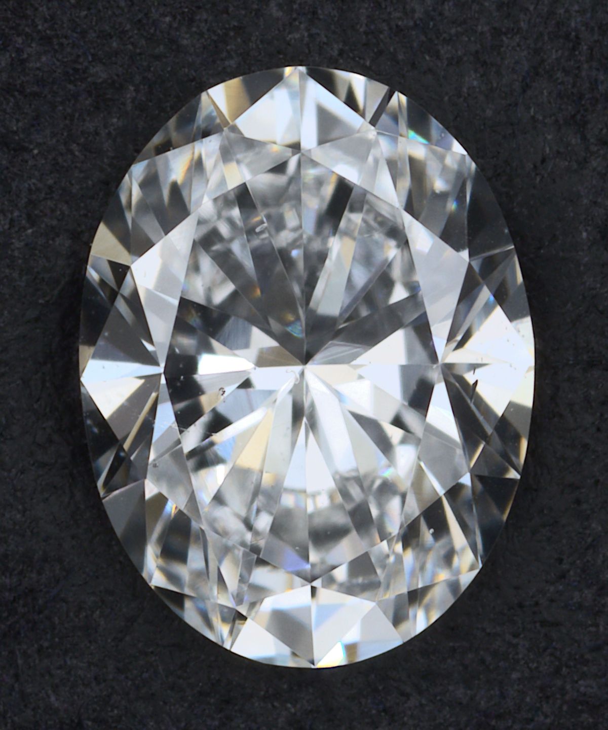 0.50 ct. oval Lab Grown Diamond front image