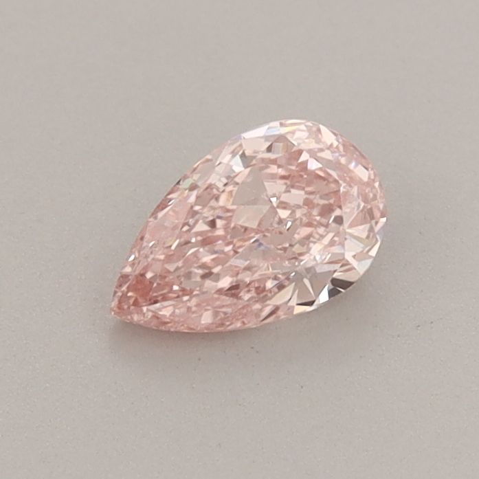 0.39 CT Fancy Intense Pink PEAR