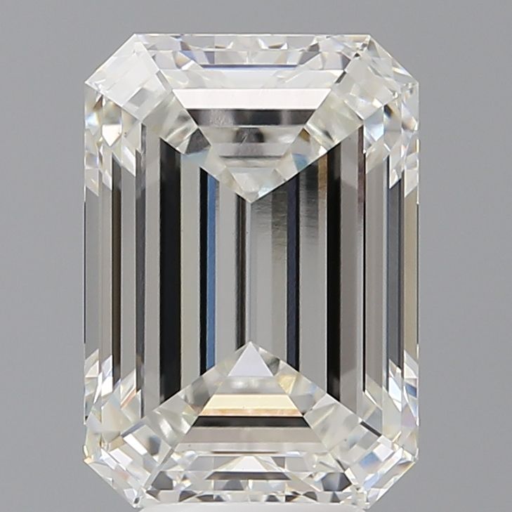 5.58 ct. emerald Lab Grown Diamond front image