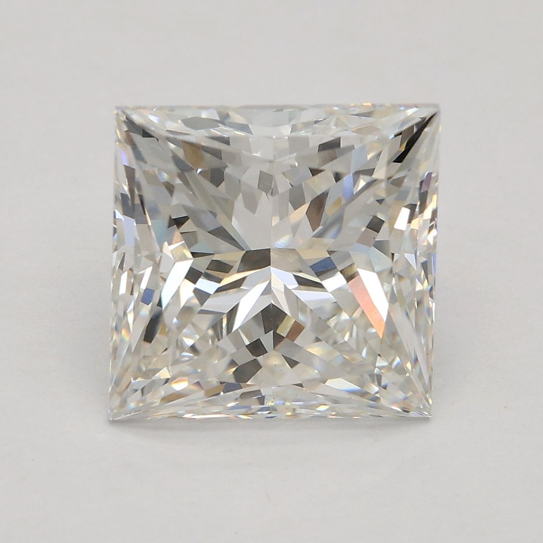 3.24 ct. princess Lab Grown Diamond front image