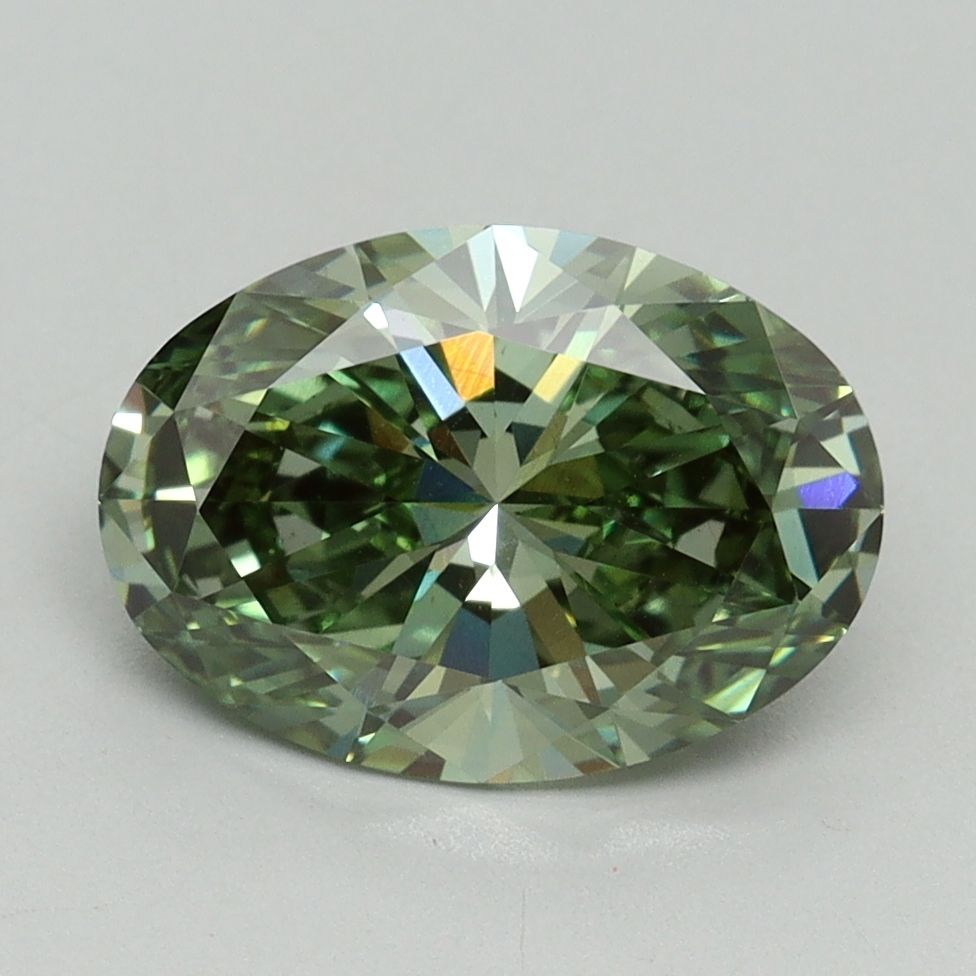 2.26 ct. oval Lab Grown Diamond front image