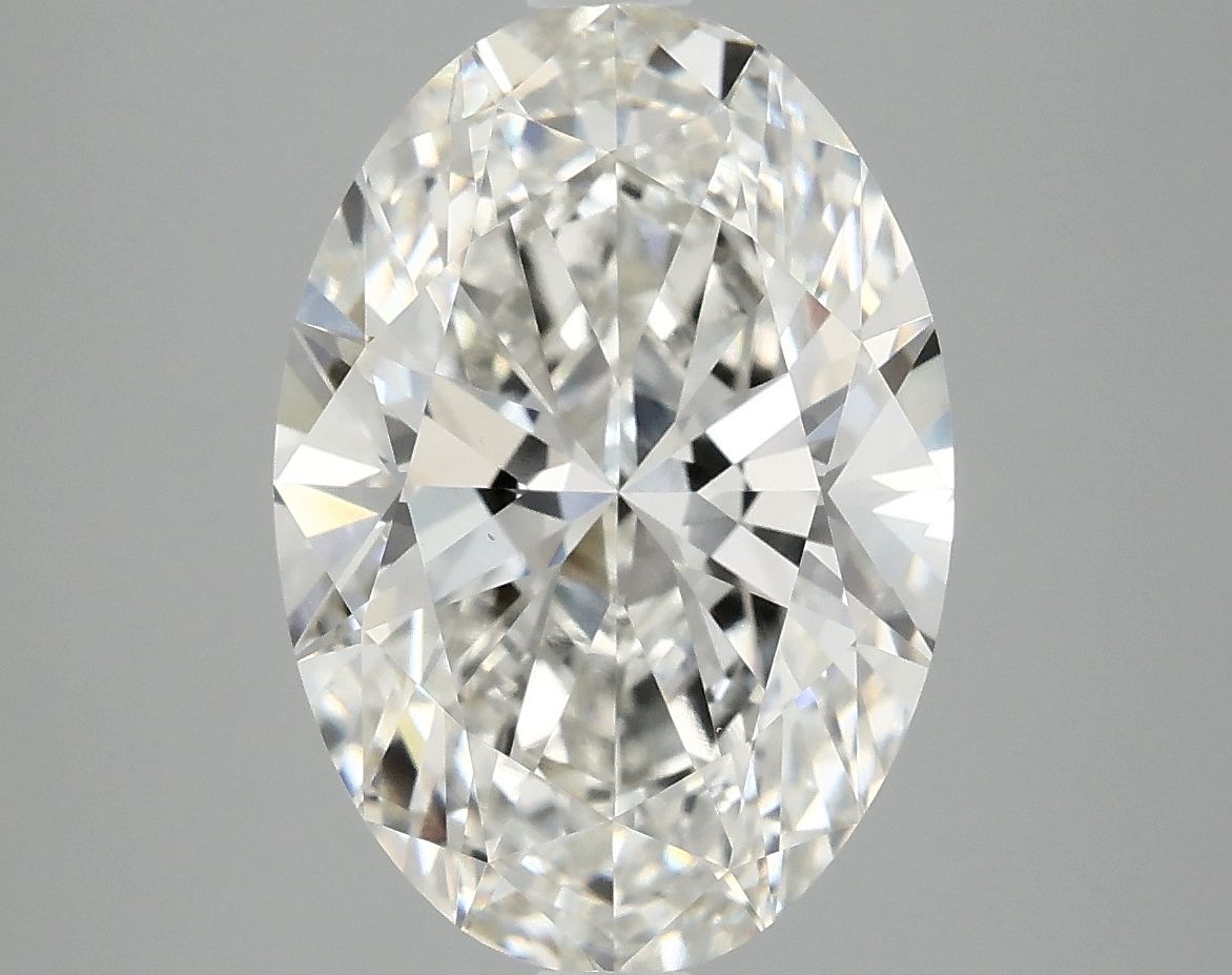 4.70 ct. oval Lab Grown Diamond front image