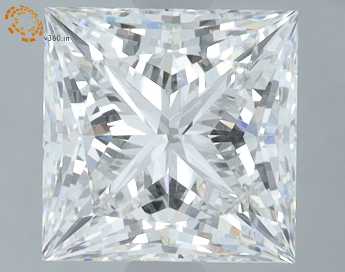 2.09 ct. princess Lab Grown Diamond front image