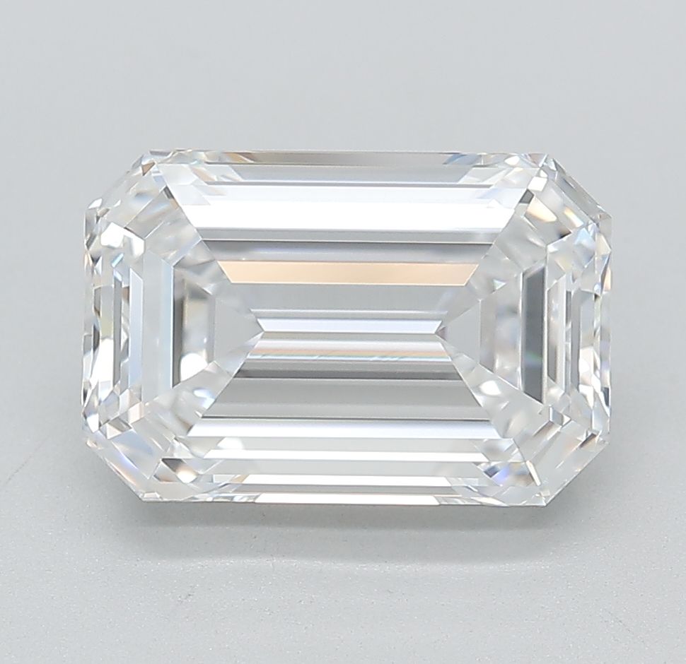 3.66 ct. emerald Lab Grown Diamond front image