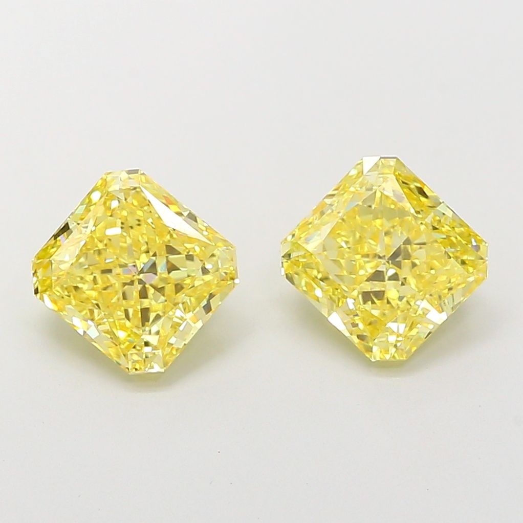 1.55 ct lab-grown Square radiant Diamond