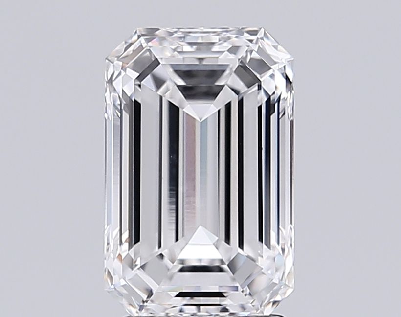 4.03 ct. emerald Lab Grown Diamond front image