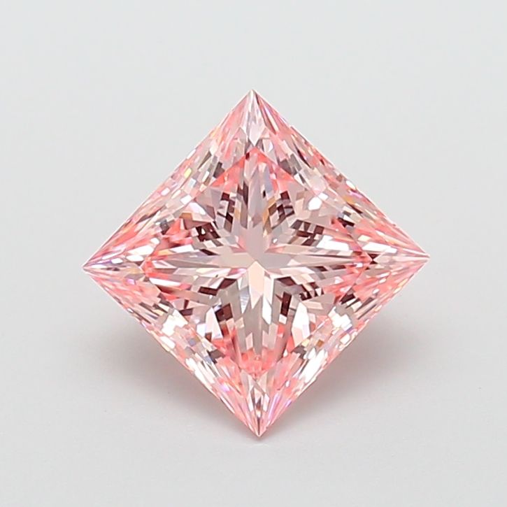 3.03 ct. princess Lab Grown Diamond front image