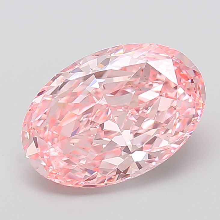 4.58 ct. oval Lab Grown Diamond front image