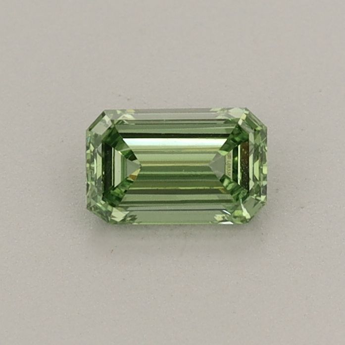 0.34 CT Fancy Vivid Green EMERALD