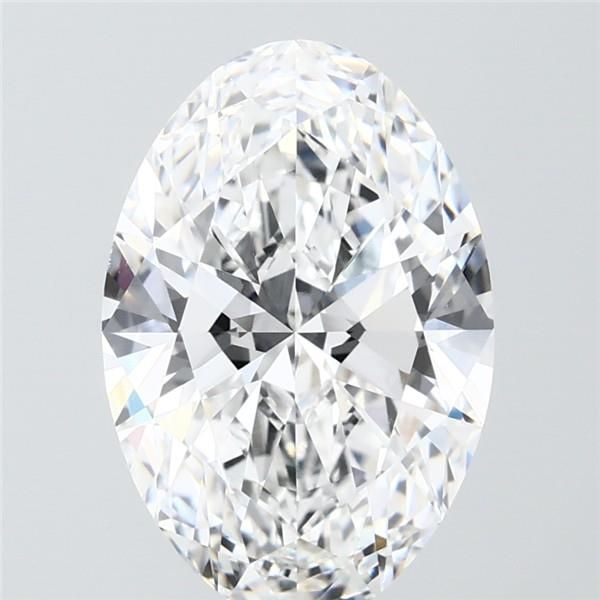 4.07 ct. oval Lab Grown Diamond front image