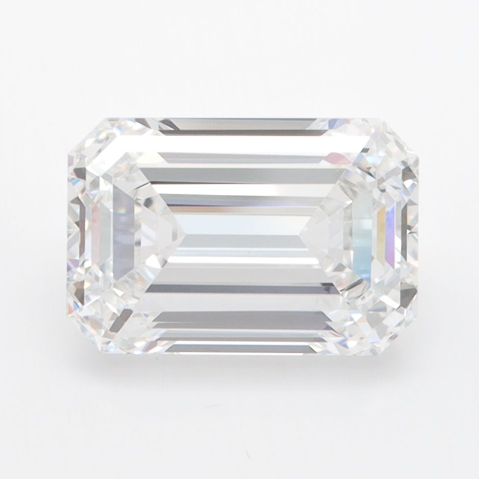3.09 ct. emerald Lab Grown Diamond front image