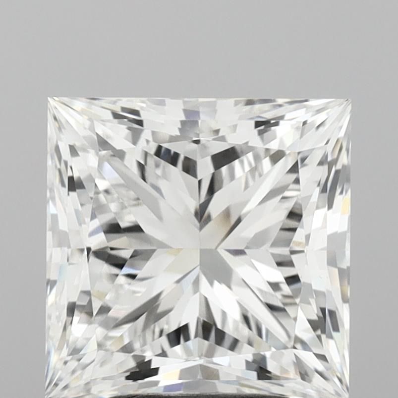3.89 ct. princess Lab Grown Diamond front image