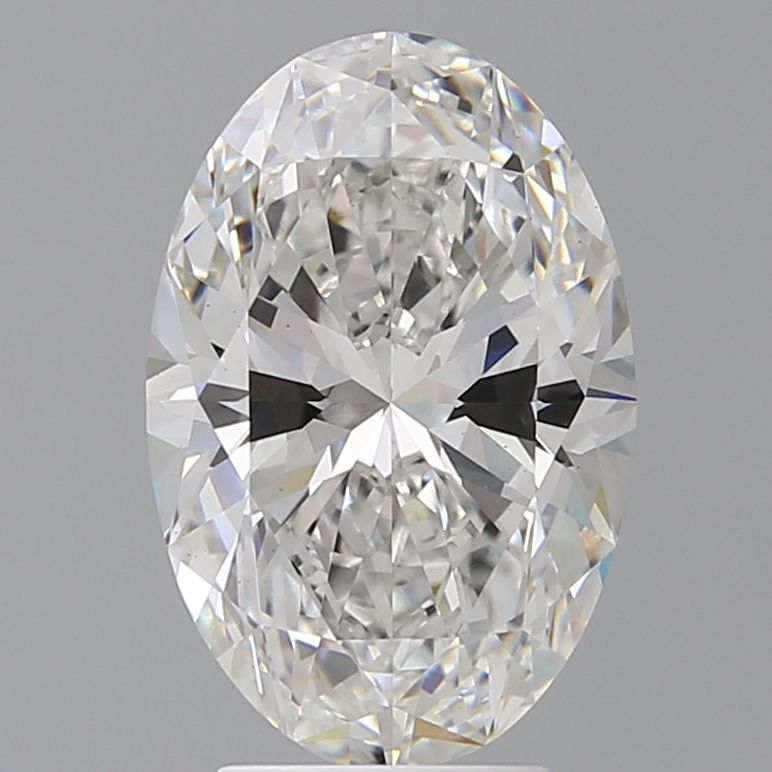 4.09 ct. oval Lab Grown Diamond front image