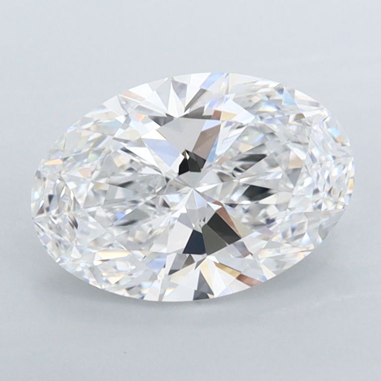 1.30 ct. oval Lab Grown Diamond front image