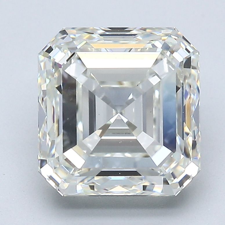 3.50 ct Square Emerald diamond