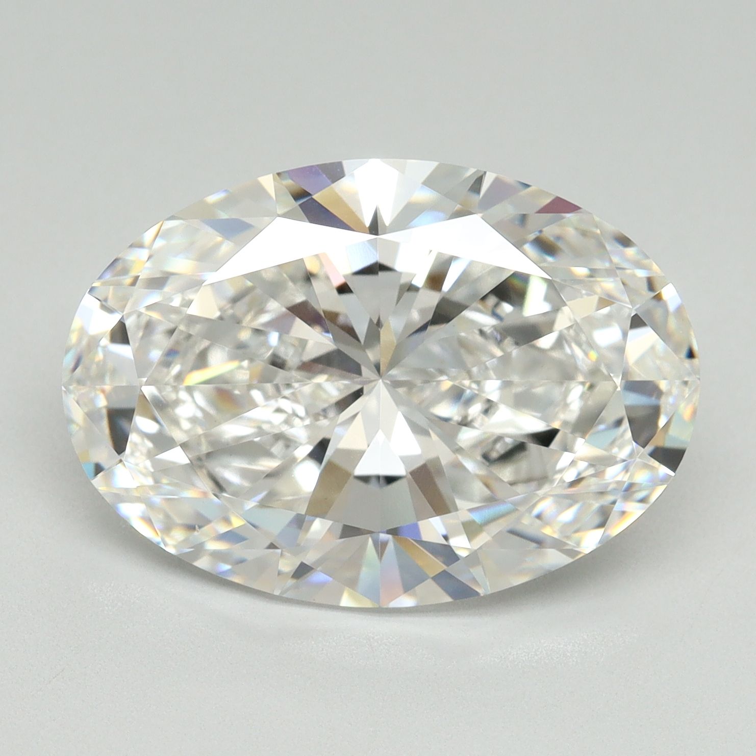 8.19 ct. oval Lab Grown Diamond front image