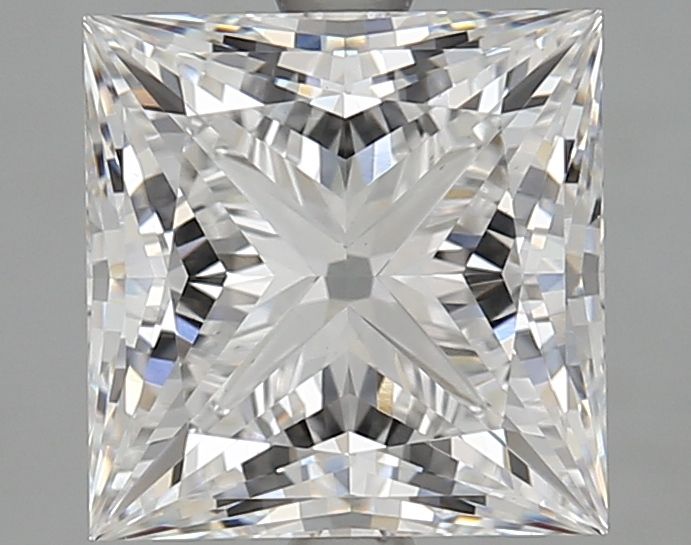3.81 ct. princess Lab Grown Diamond front image