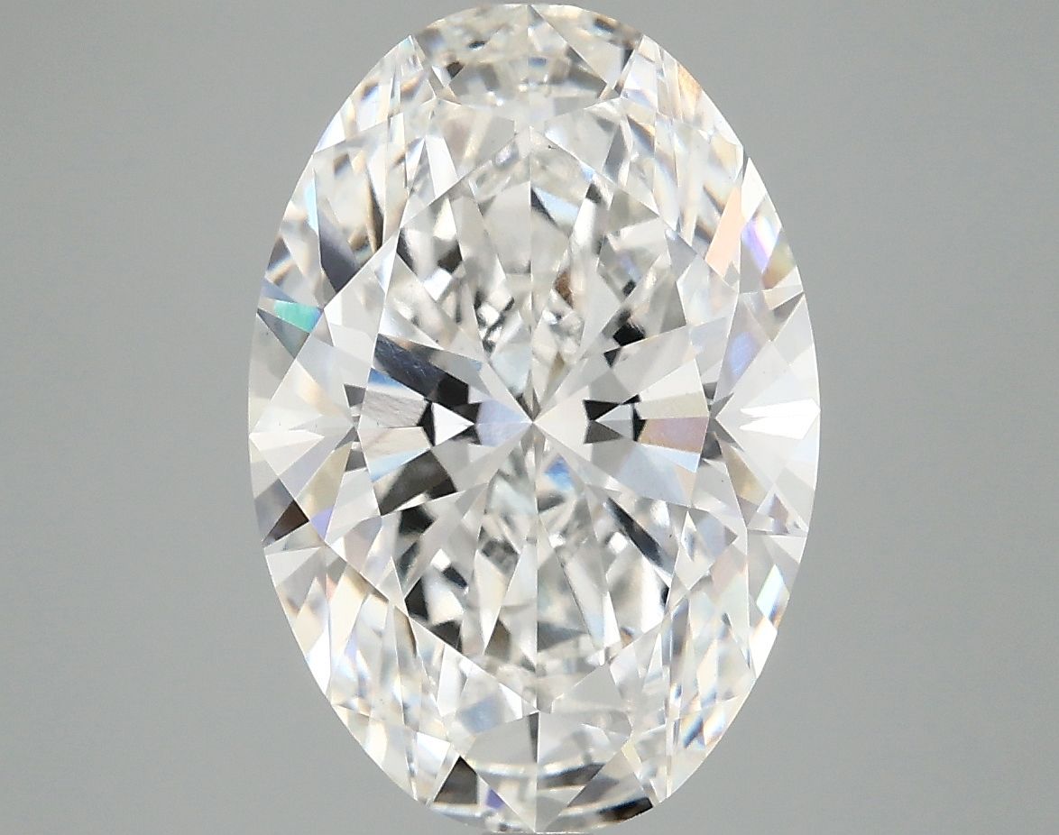 5.05 ct. oval Lab Grown Diamond front image
