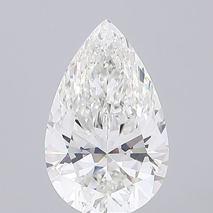 6.04 ct. pear Lab Grown Diamond front image
