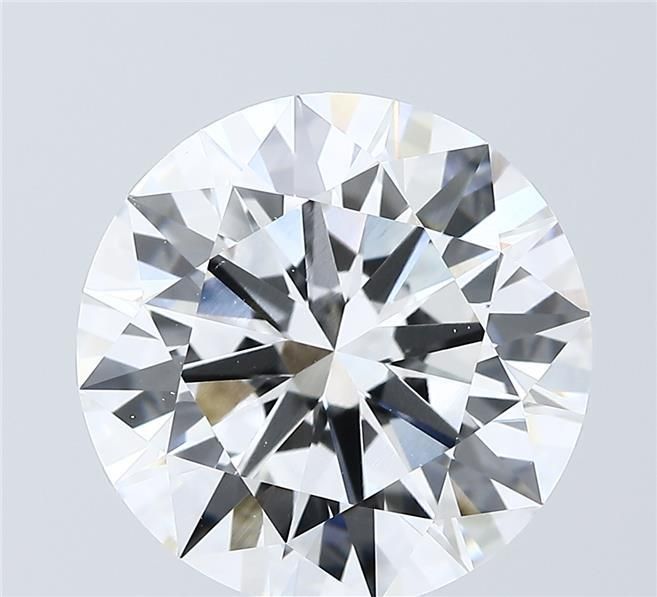 8.01 ct. round Lab Grown Diamond front image