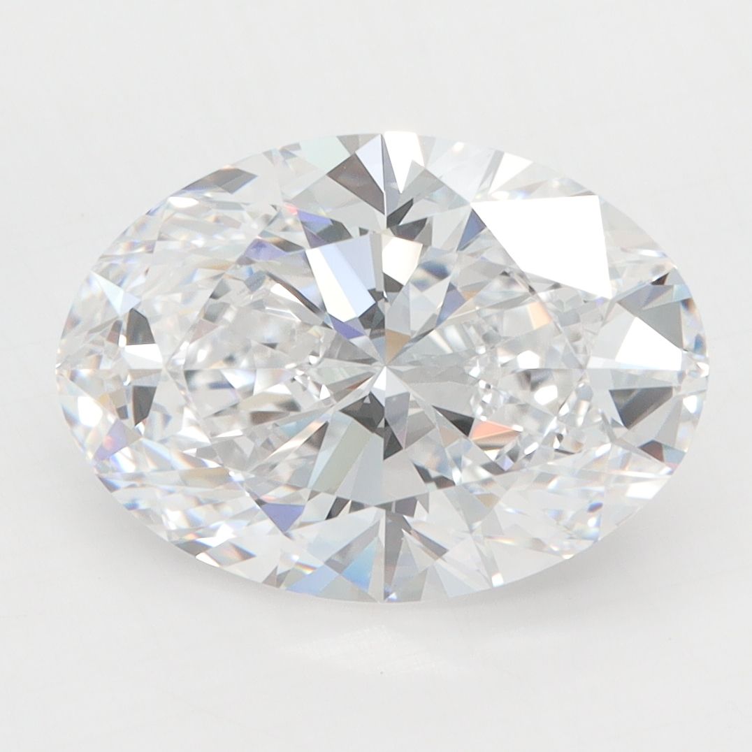 4.38 ct. oval Lab Grown Diamond front image
