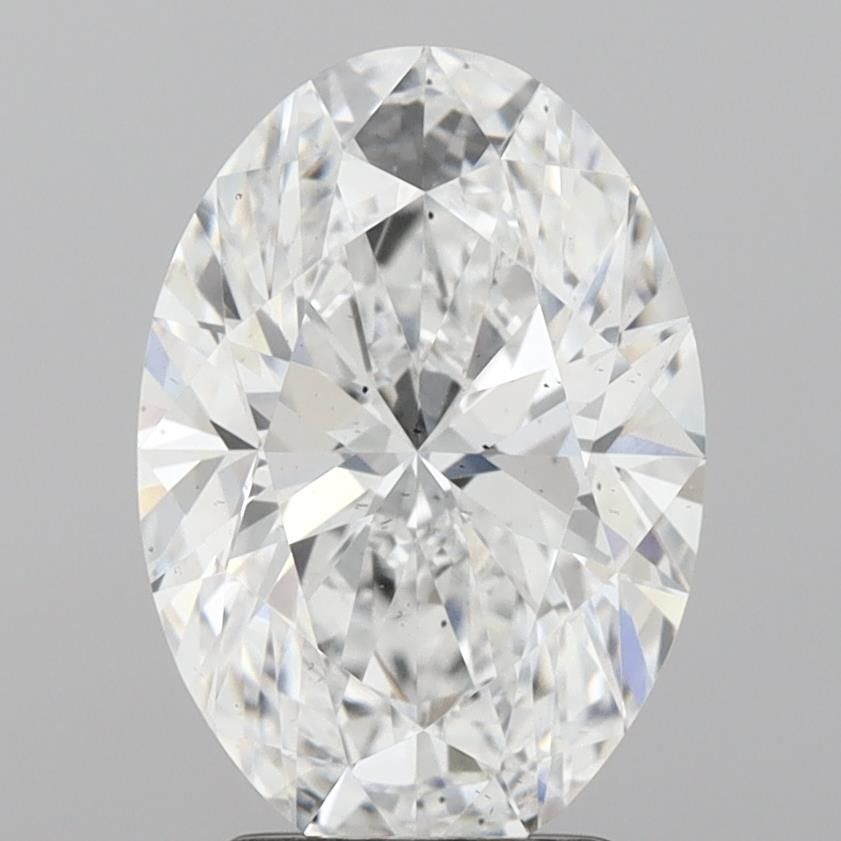 2.82 ct. oval Lab Grown Diamond front image
