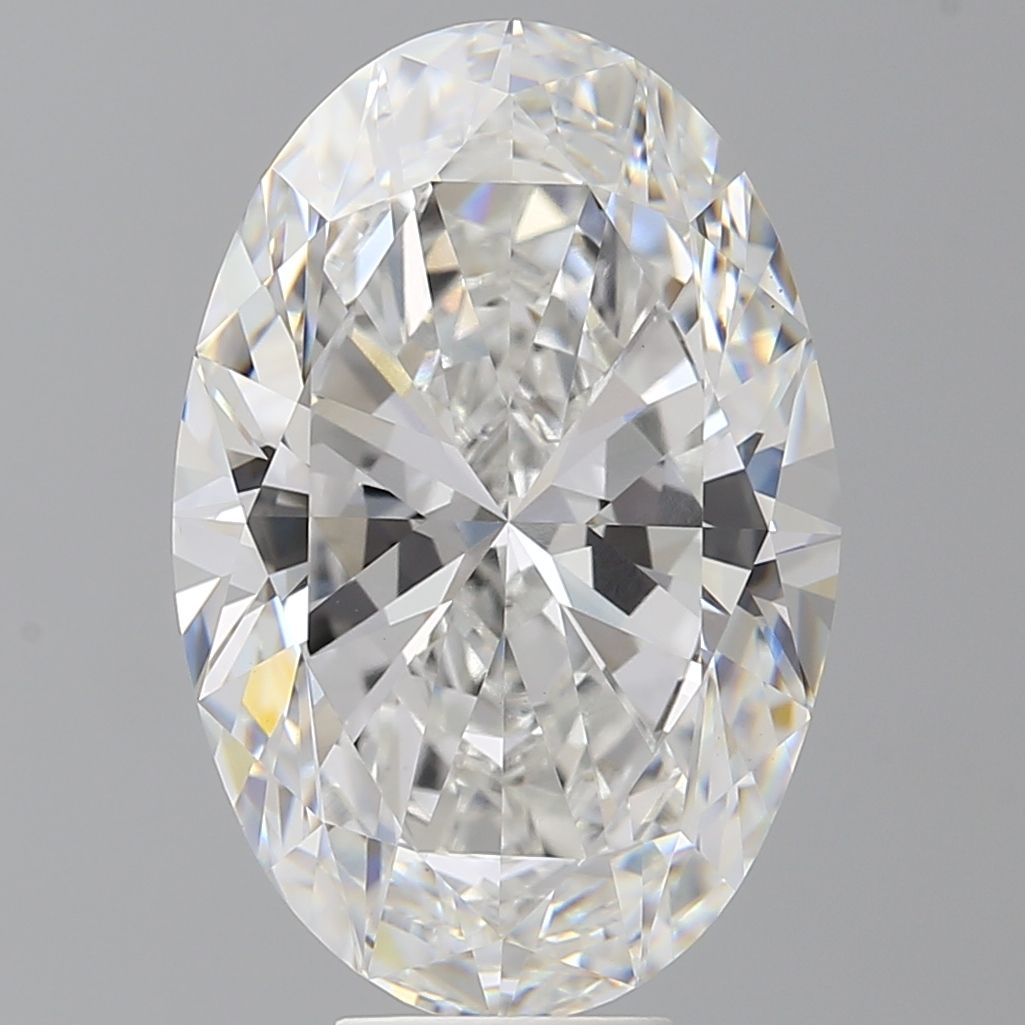 9.59 ct. oval Lab Grown Diamond front image