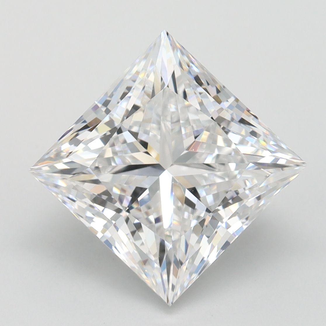 3.28 ct. princess Lab Grown Diamond front image