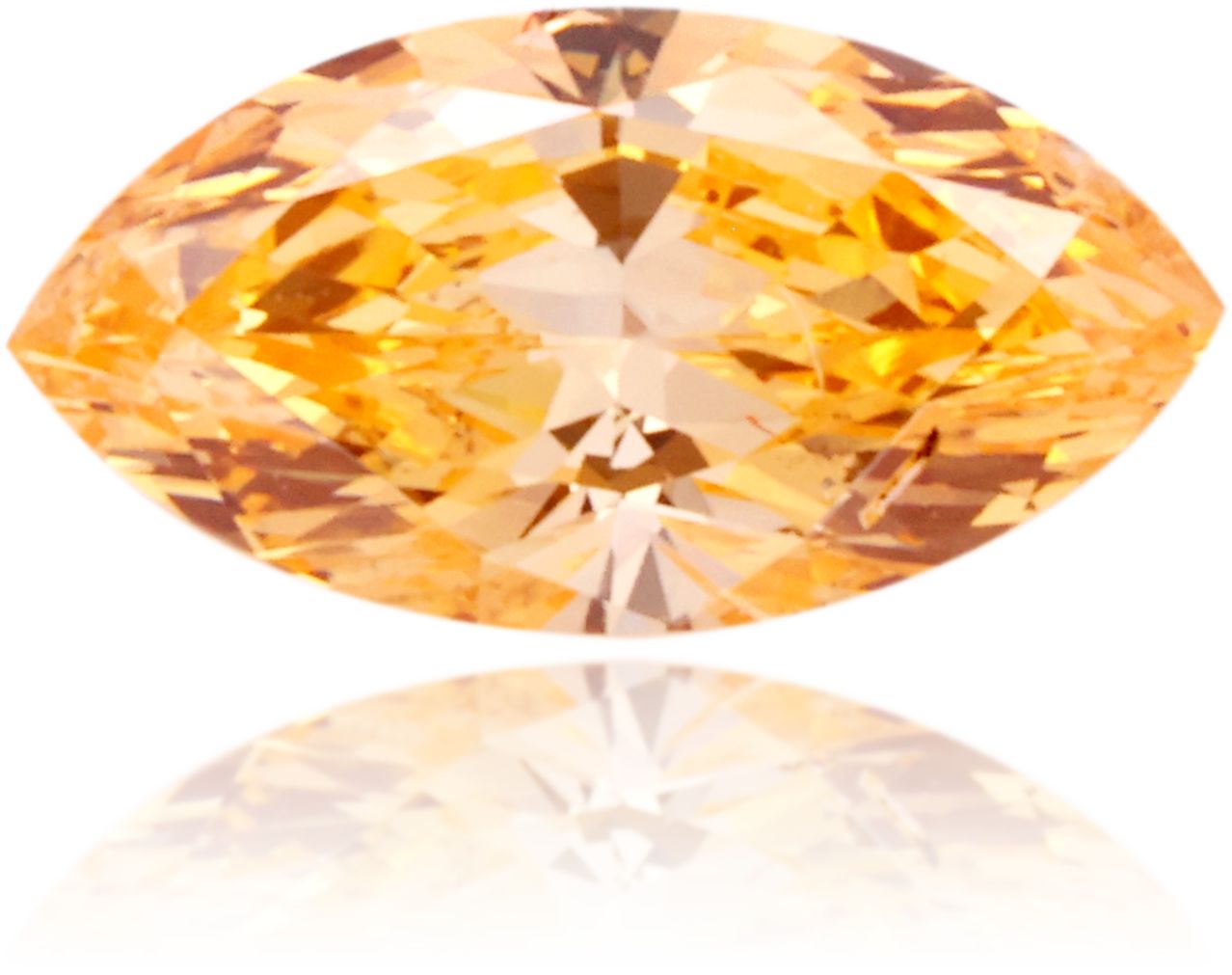 Diament 0.33 ct Fancy Intense Orange/I1