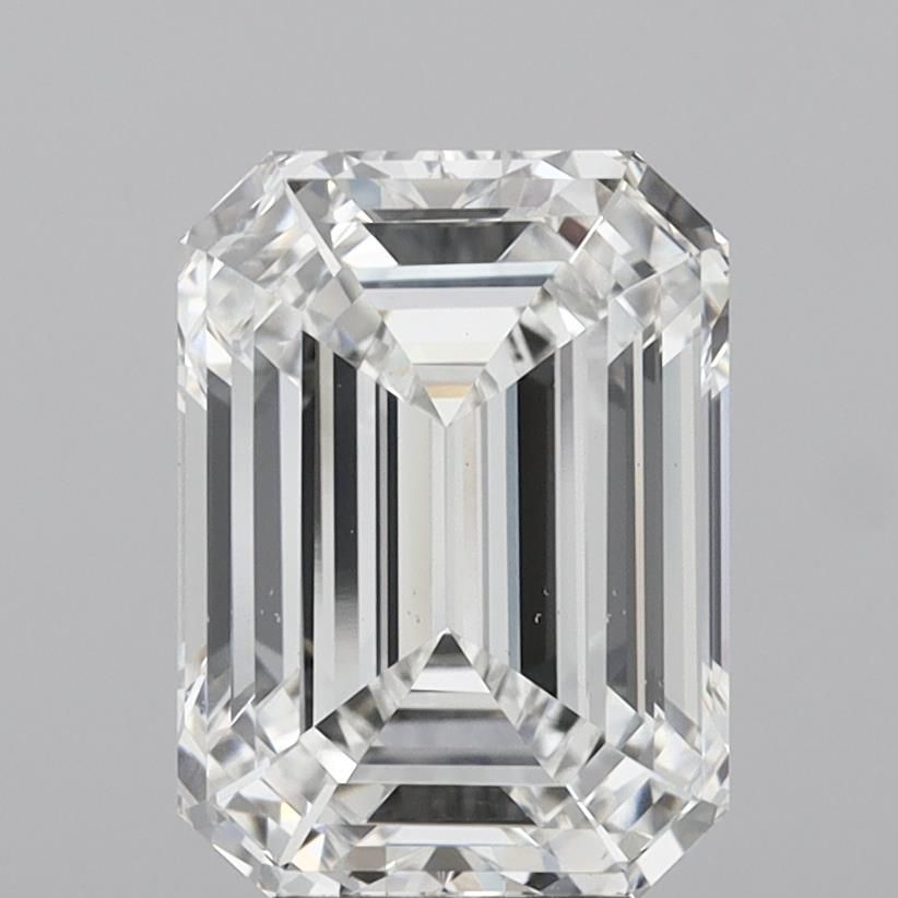 6.51 ct. emerald Lab Grown Diamond front image