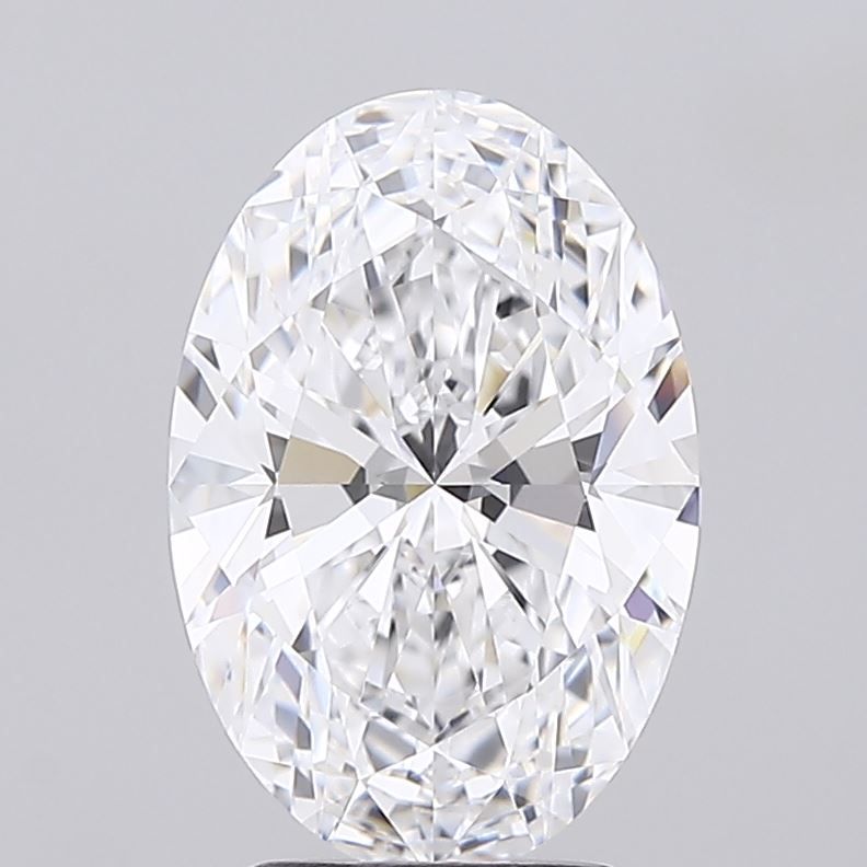 3.09 ct. oval Lab Grown Diamond front image