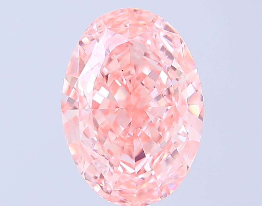 5.01 ct. oval Lab Grown Diamond front image