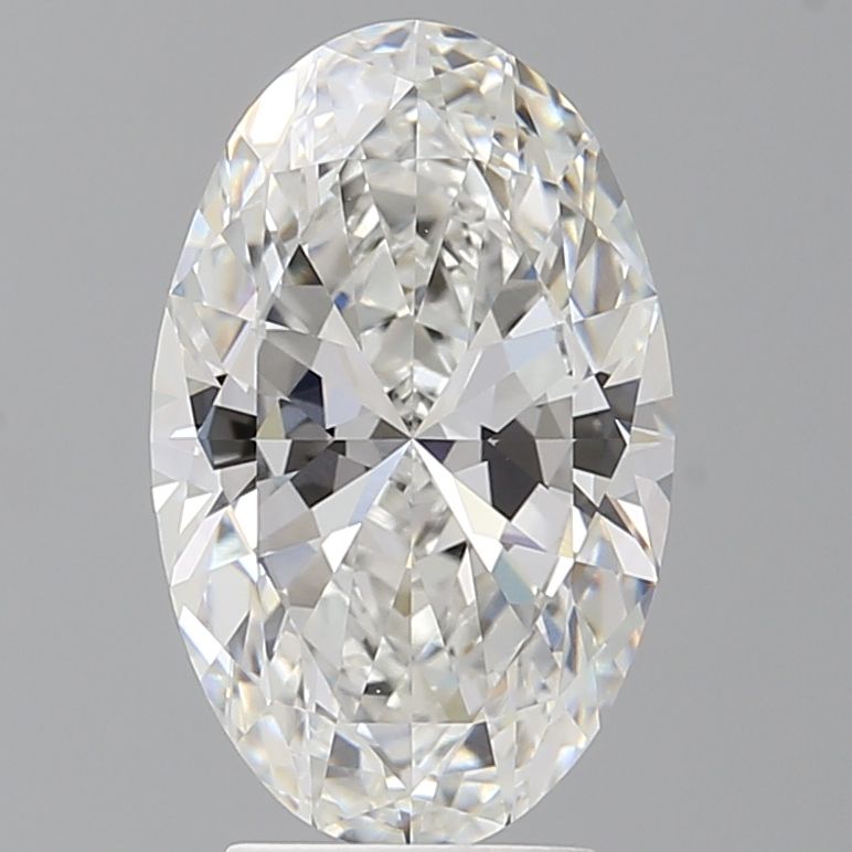 3.53 ct. oval Lab Grown Diamond front image
