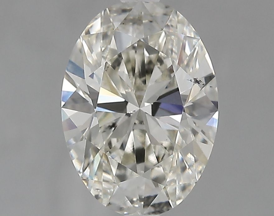 2.01 ct. oval Lab Grown Diamond front image
