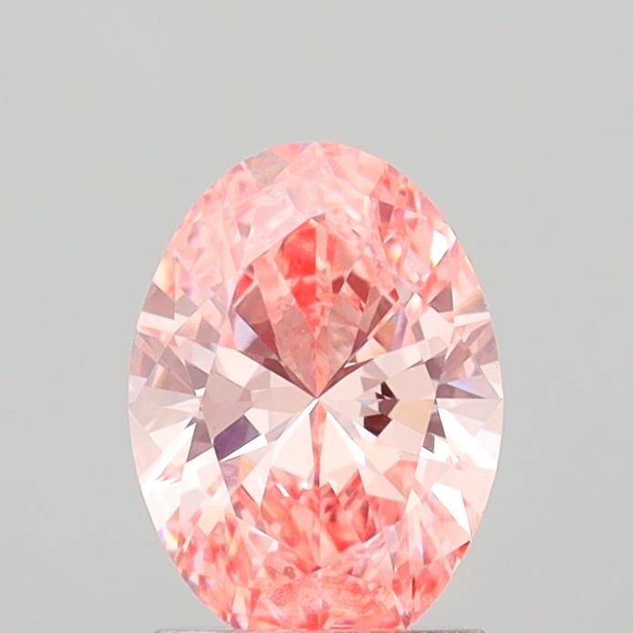1.47 CT Fancy Vivid Pink OVAL